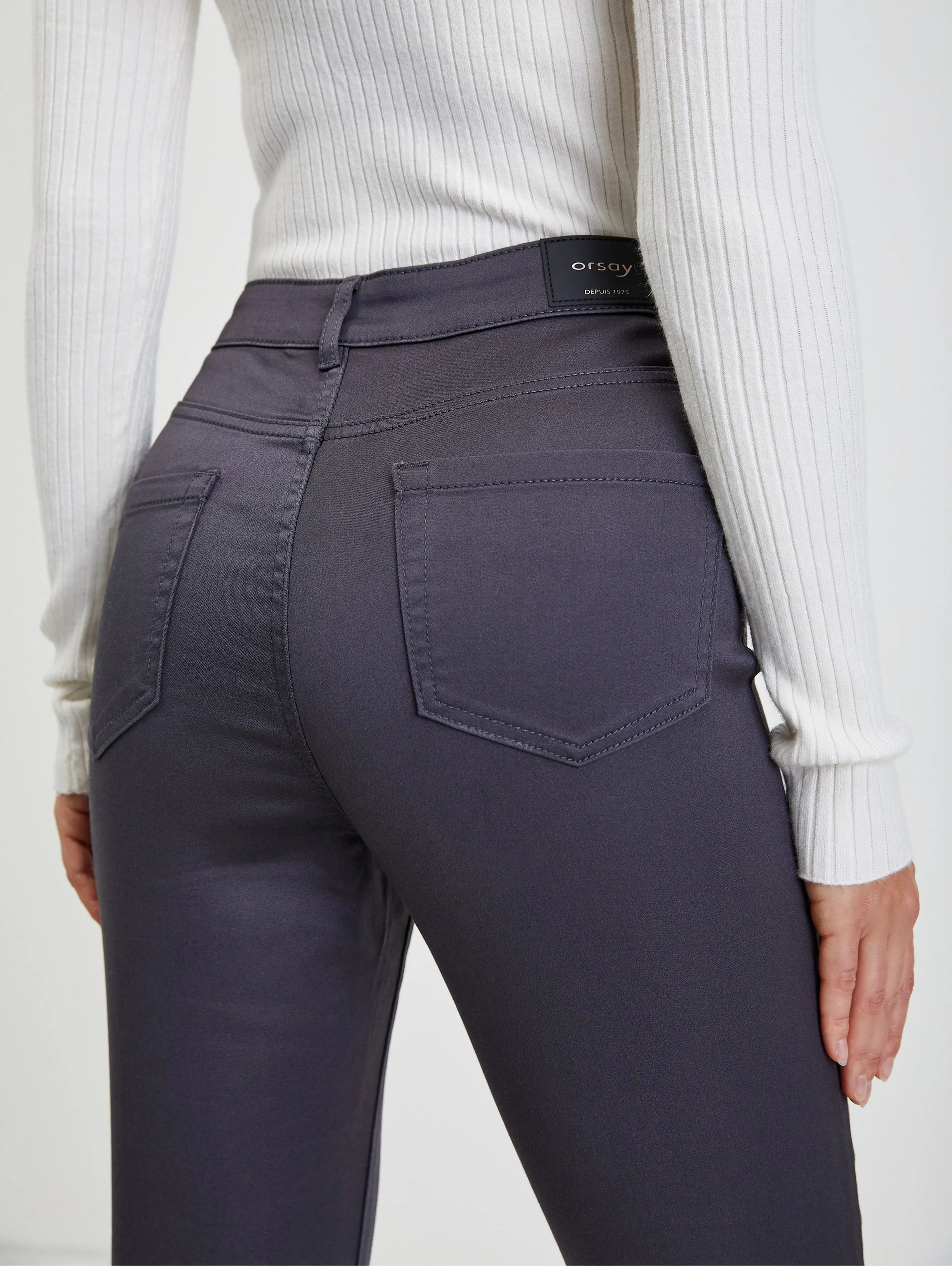 Graue Damenhose ORSAY
