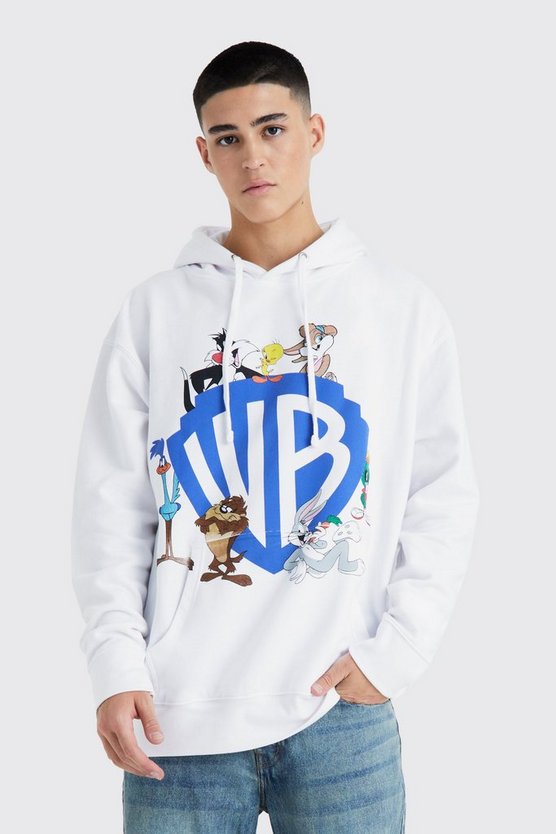 Oversize Hoodie mit lizenziertem Warner Bros Print
