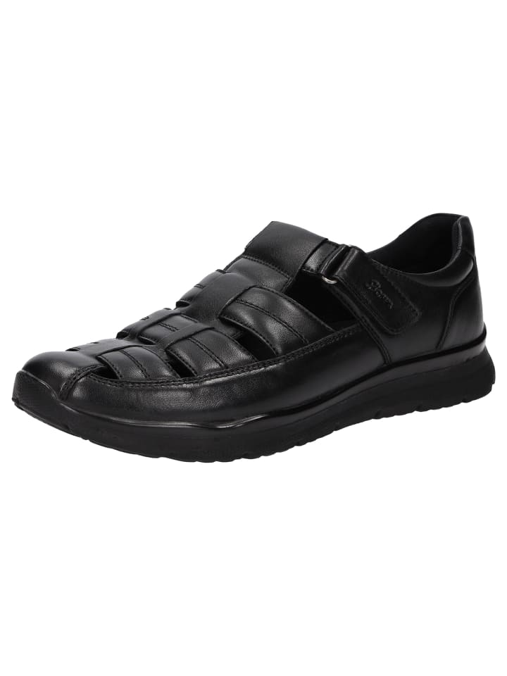 Sioux Sandale Romedius-703 in schwarz günstig kaufen