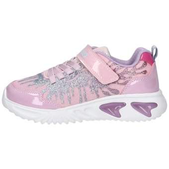 Geox B Assister Girl Sneaker in rosa