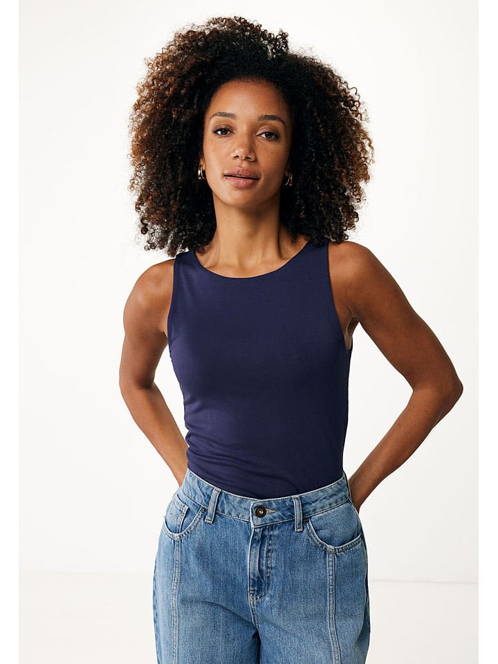 Mexx Top in Dunkelblau günstig kaufen