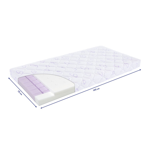 Gitterbettmatratze Air Flow Premium, 70 x 140 x 11 cm