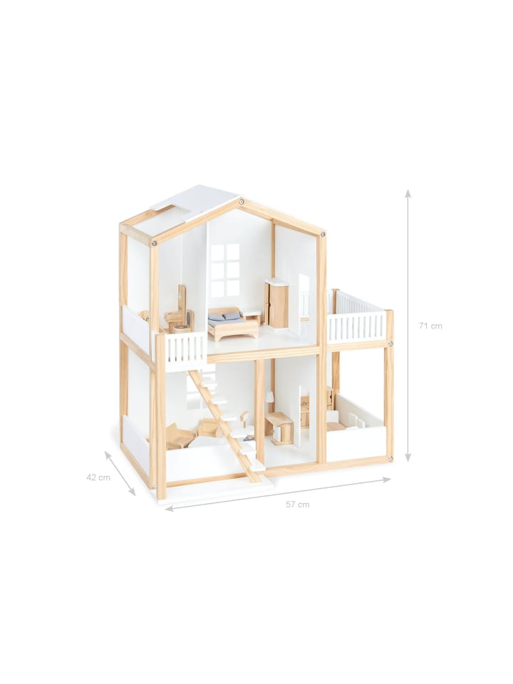 Pinolino Puppenhaus 'Ida' in natur günstig kaufen onesize