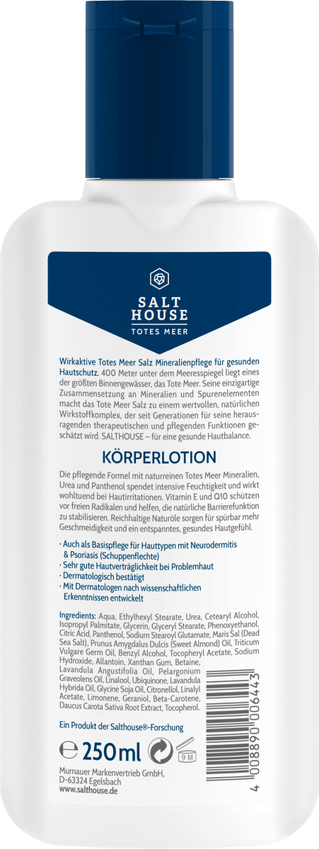 Bodylotion Totes Meer Therapie, 250 ml