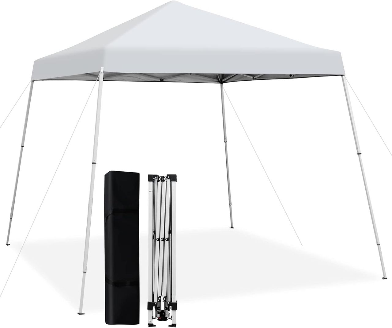 Costway 3x3 m Faltpavillon, Pop Up Gartenpavillon