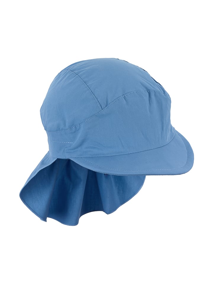 Sterntaler Schirmmütze mit Nackenschutz Basic in samtblau günstig kaufen