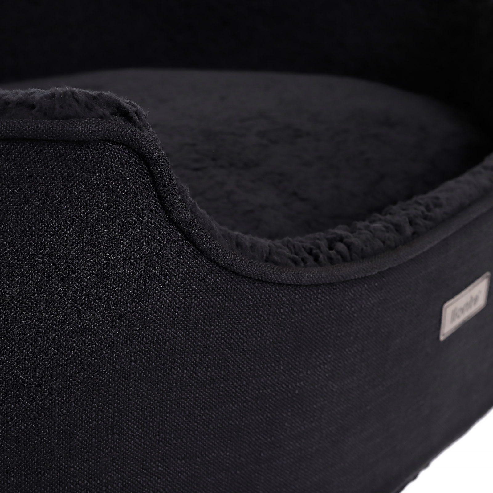 Lionto Hundebetten Lionto Hundebett mit Wendekissen schwarz S