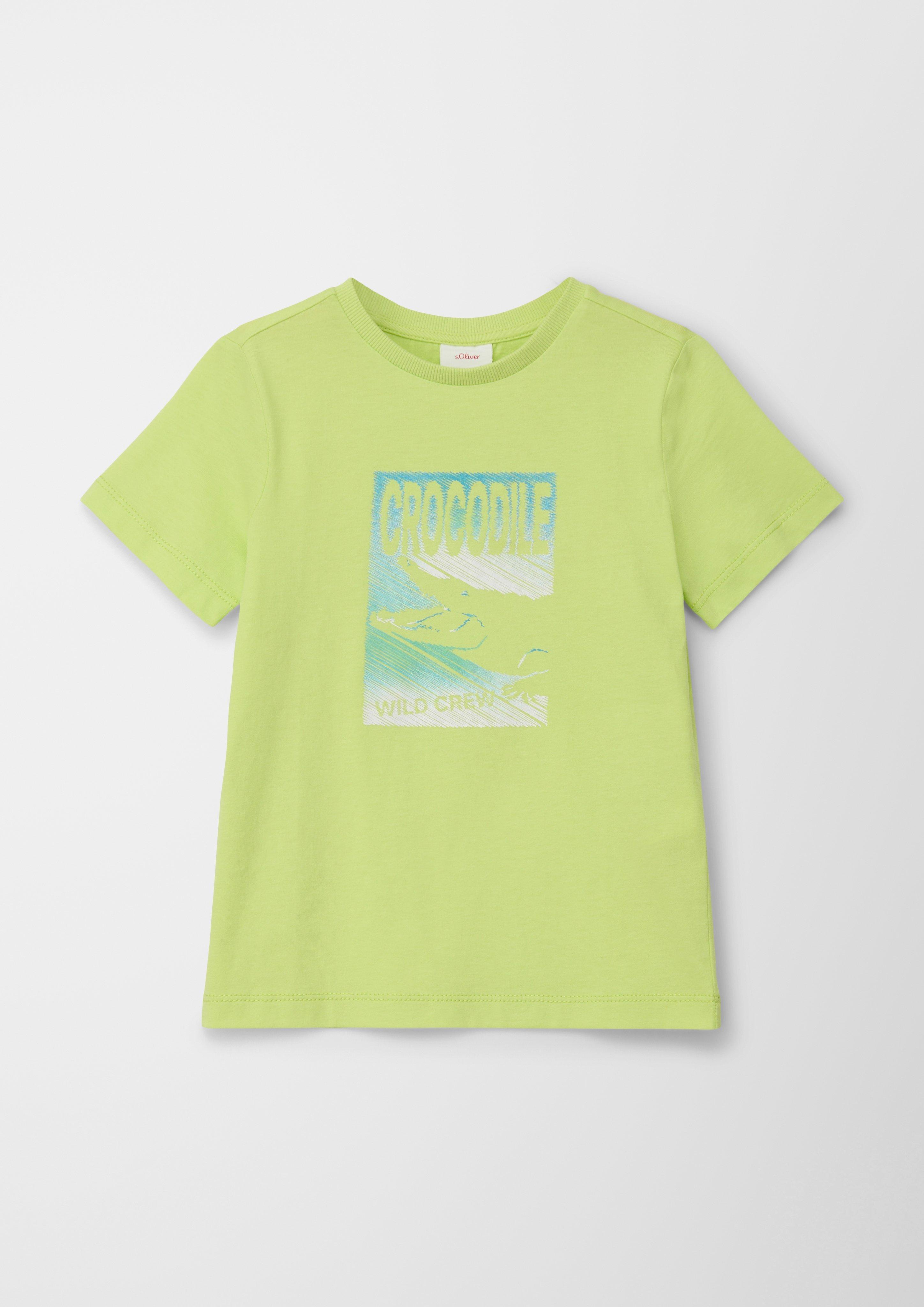 T-Shirt mit Frontprint  2130643-7040