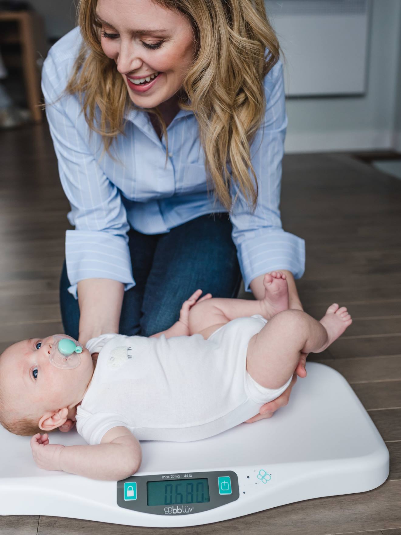 Balance numérique pour bébé KILÖ blanc