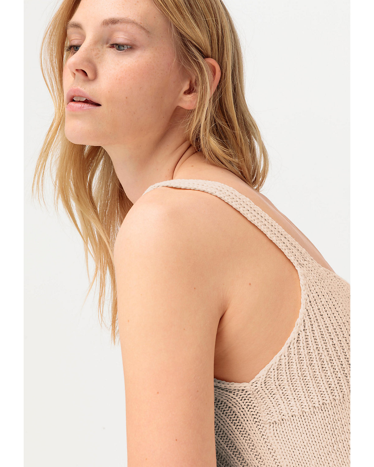 Stricktop aus reiner Bio-Baumwolle