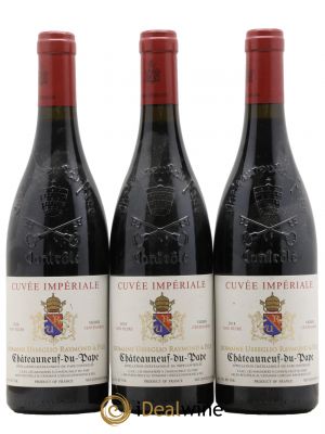 Châteauneuf-du-Pape Cuvée Impériale Raymond Usseglio & Fils (Domaine)  2018 - Lot de 3 Bouteilles
