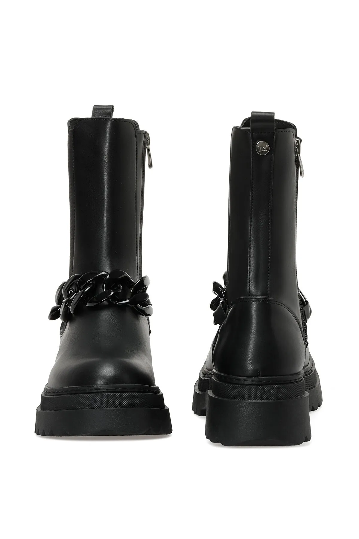 İnci  Stiefelette - Schwarz - Flacher Absatz