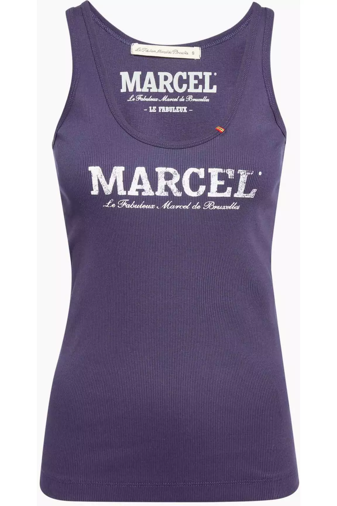 Le Fabuleux Marcel De Bruxelles Debardeurs Femme couleur bleu
