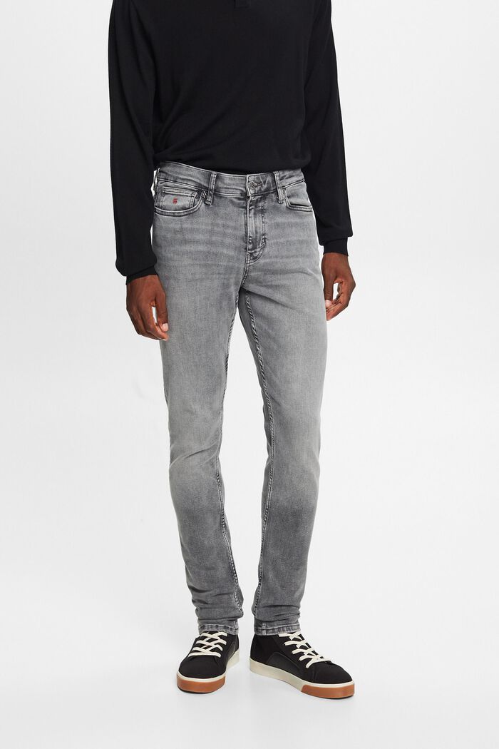 Skinny Jeans mit mittlerer Bundhöhe