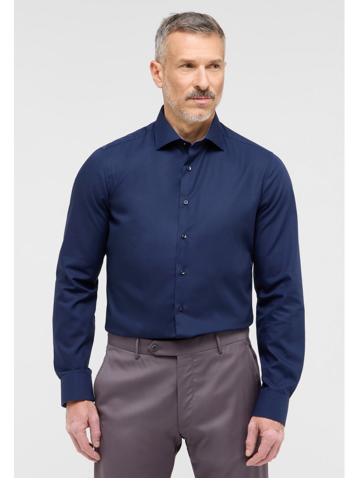 Eterna Hemd SLIM FIT in navy günstig kaufen 42