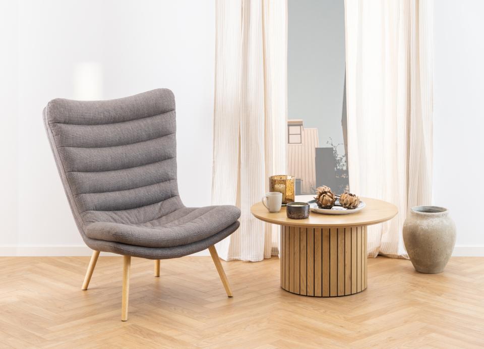 Couchtisch Yale Wildeiche Ø 80 cm