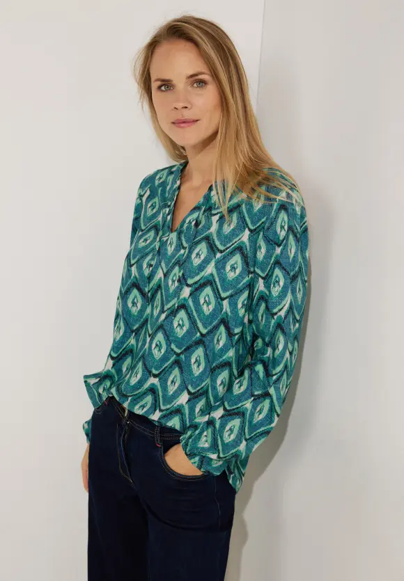 CECIL Bluse mit Alloverprint