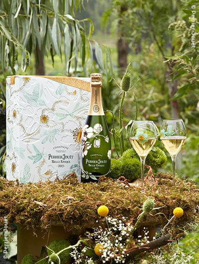 Perrier-Jouët : Belle Epoque Millésimé Édition Limitée Fernando Laposse 2 Flûtes 2015