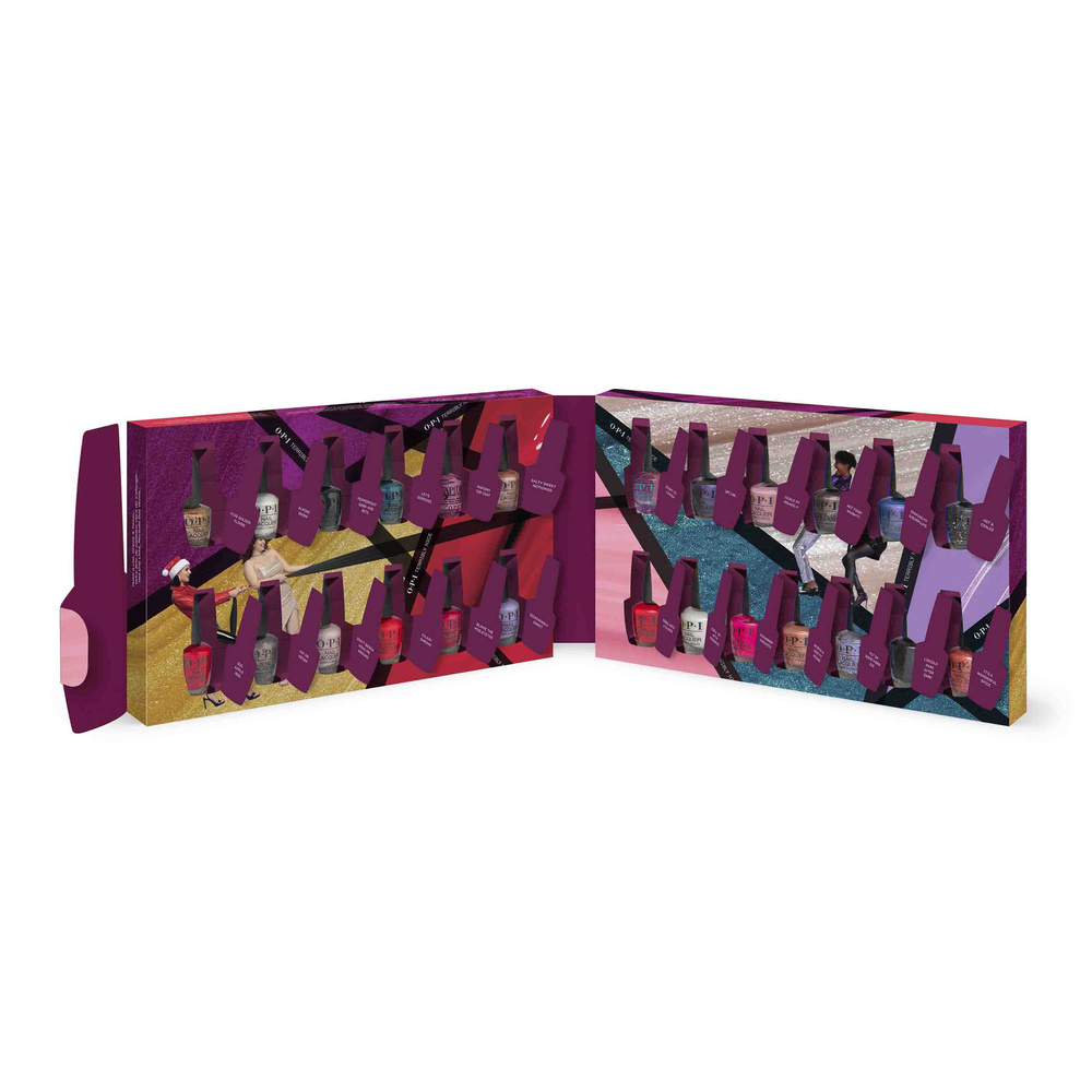 O.P.I Calendrier de l'Avent Coffret 25 produits ongles