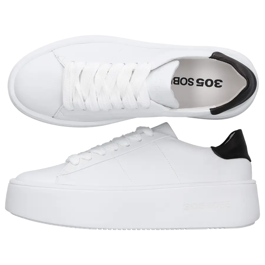 305 SOBE - Sneaker low BOND Kalbsleder - weiß