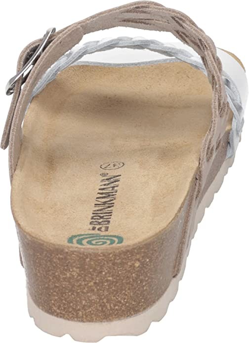 DR. BRINKMANN Komfort Sandalen weiss Pantolette