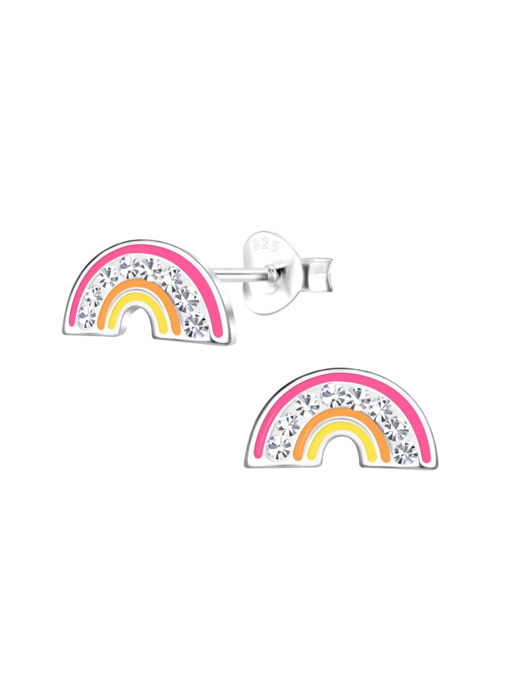 Alexander York Ohrringe, Ohrstecker REGENBOGEN mit Kristall in 925 Sterling Silber, 2-tlg. günstig kaufen onesize