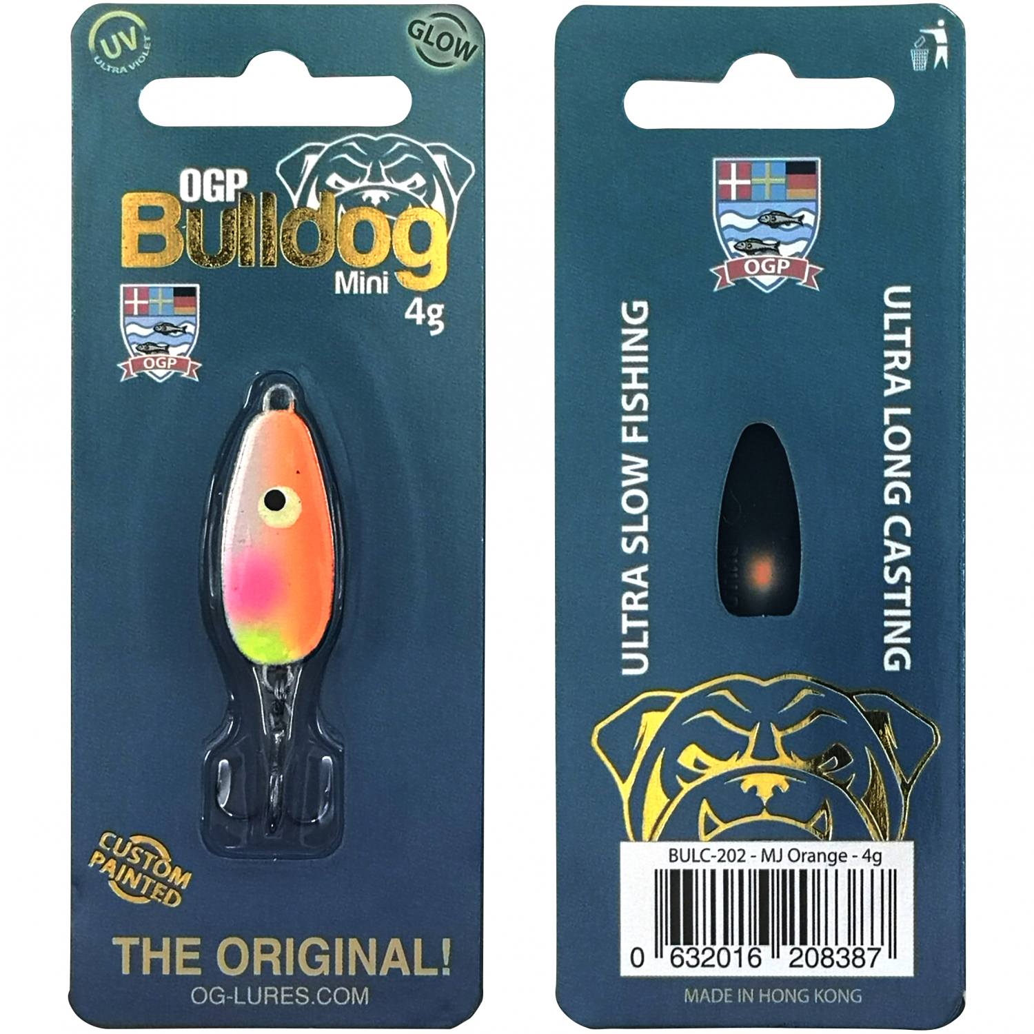 OGP Forellenköder Bulldog Mini (MJ Orange)