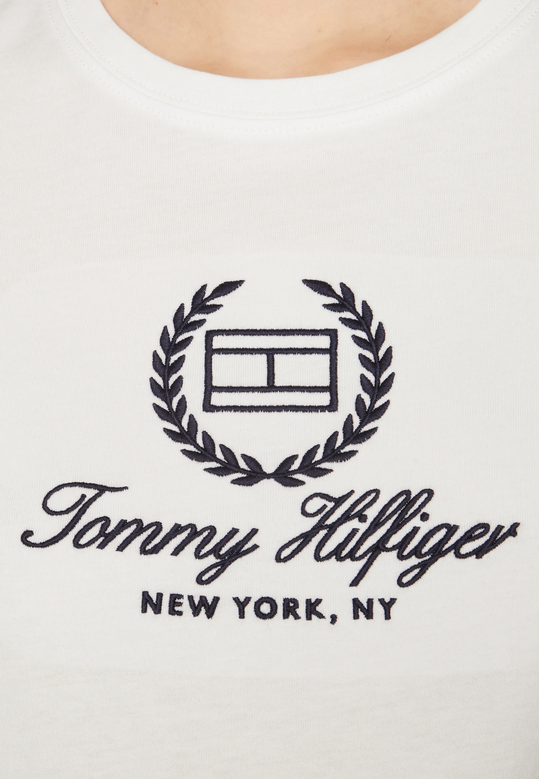 Tommy Hilfiger FLAG SCRIPT - Camiseta con estampado