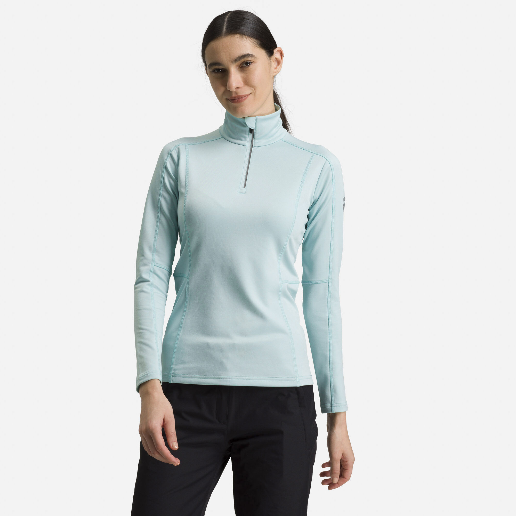 Sous-pull Classique demi-zip Femme