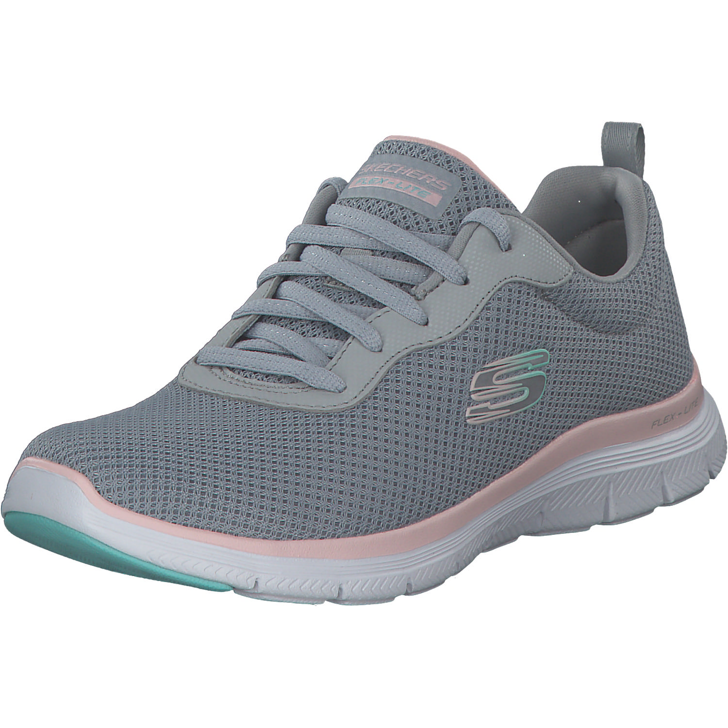 Skechers 149303, Sneakers Low, Damen, GYLP grey/lt pink