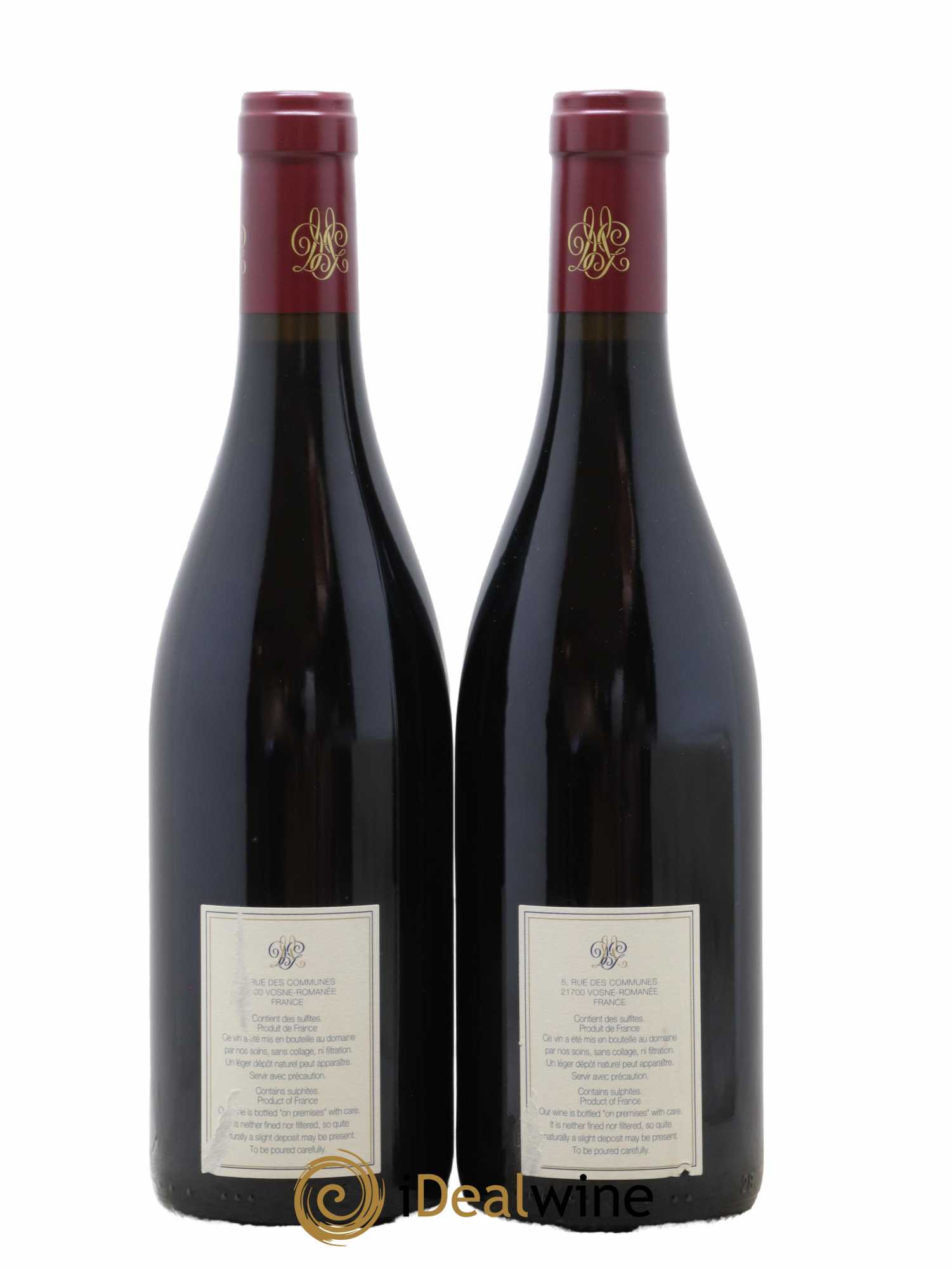 Vosne-Romanée Mugneret-Gibourg (Domaine)  2020 - Lot de 2 Bouteilles
