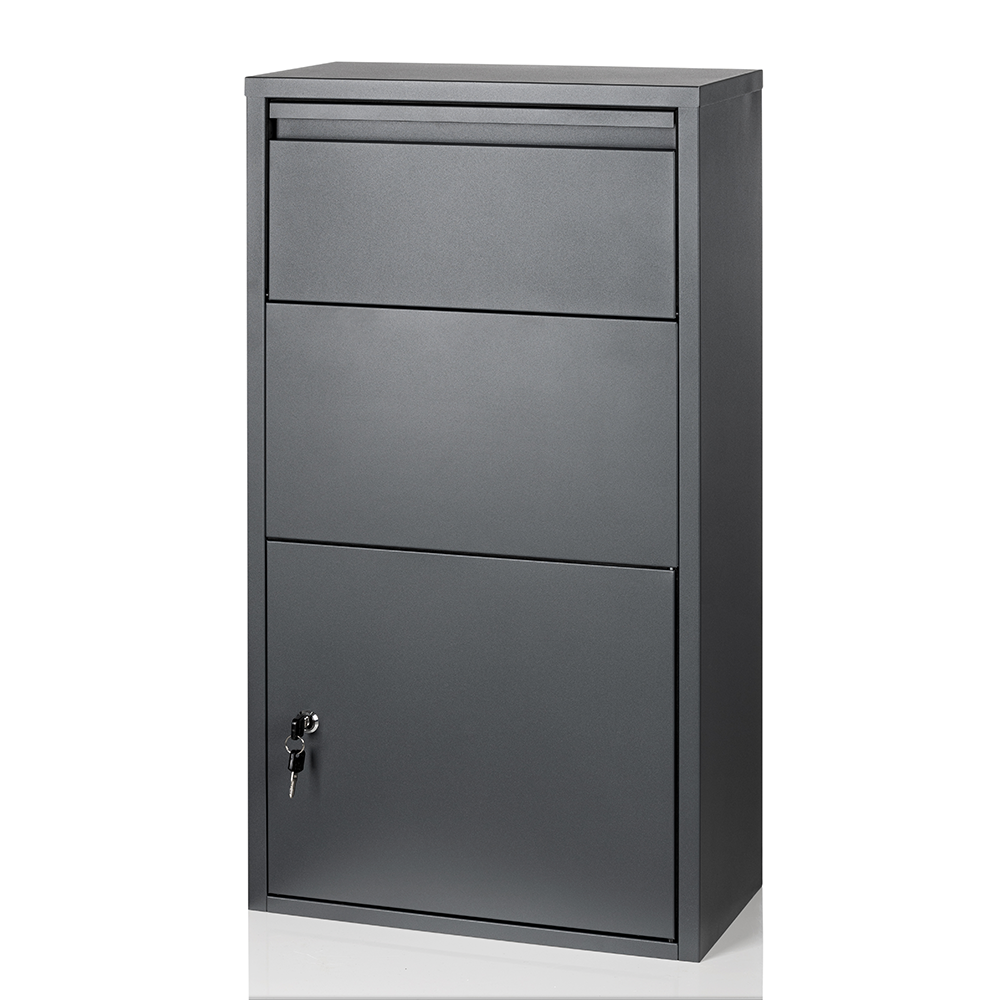 HC Home & Living XXL Paketbox, ca. 44 x 22 x 82 cm - Anthrazit