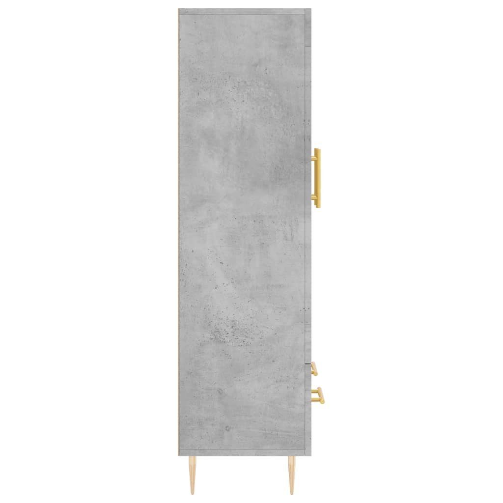 vidaXL Sideboard Highboard Betongrau 69,5x31x115 cm Holzwerkstoff (1 St)
