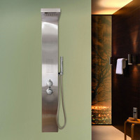 Home Deluxe Duschpaneel CASCATA – Edelstahl