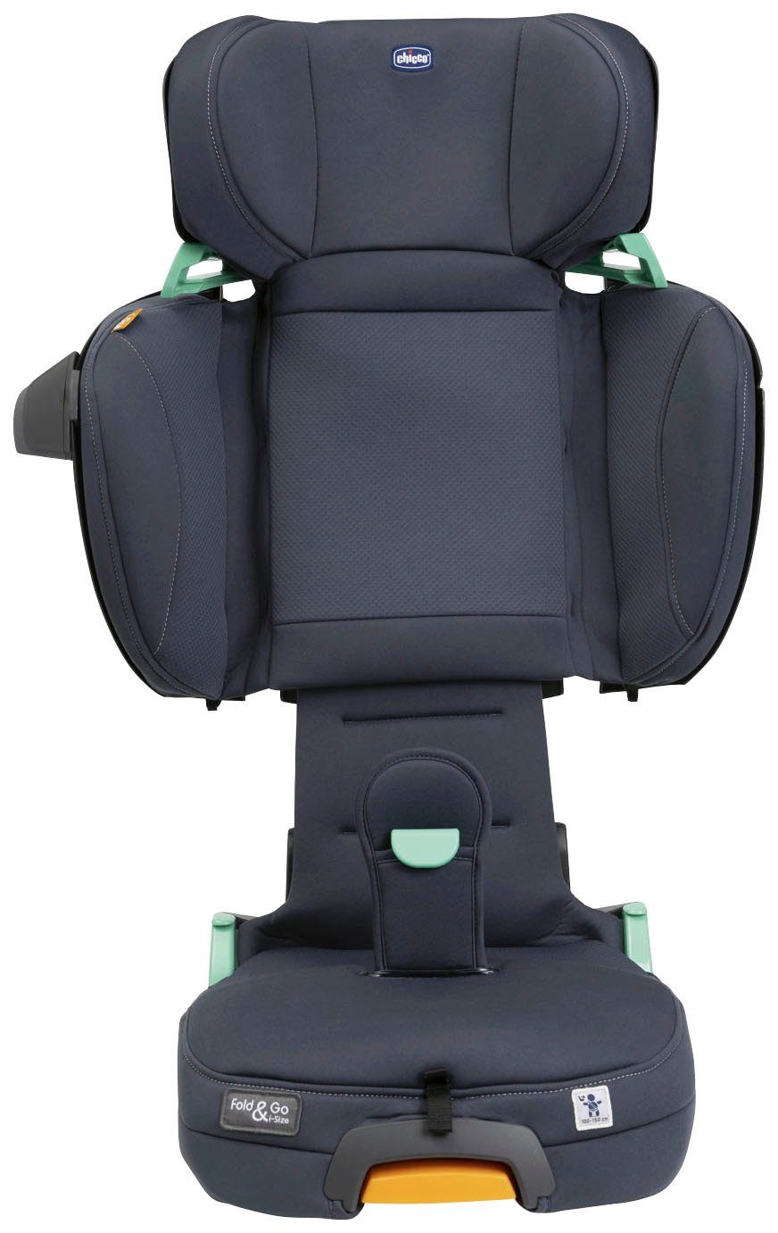Chicco Autokindersitz FOLD & GO I-SIZE, ab: 3 Jahre, bis: 12 Jahre, 100-150 cm, faltbar, inkl. Seitenaufprallschutz und Bauchgurtführung