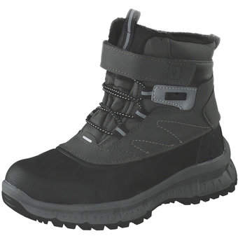 Run Lifewear Klett Boots in schwarz