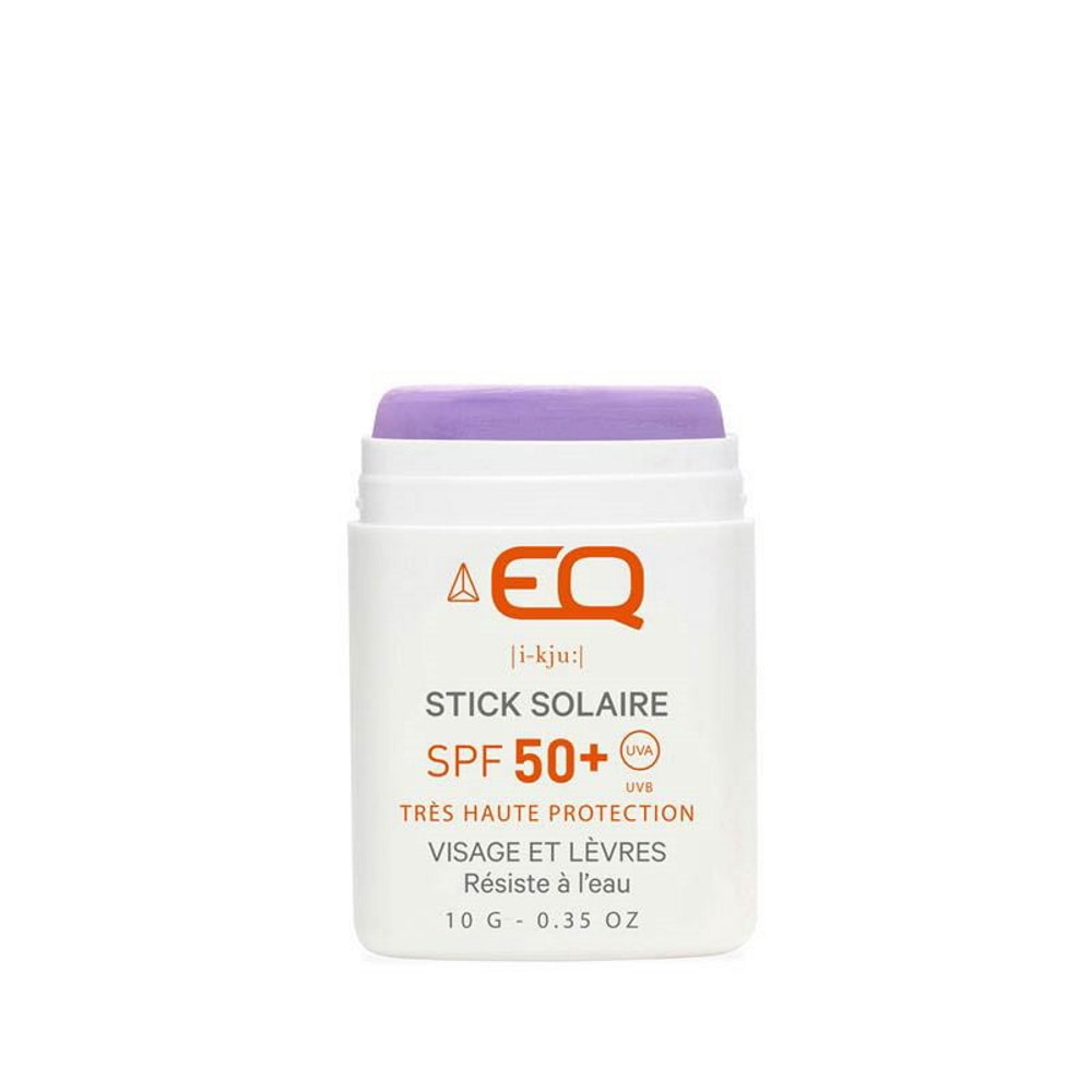 eq france STICK SOLAIRE COLORÉ SPF50+ - 10GR MAUVE CREME SOLAIRE