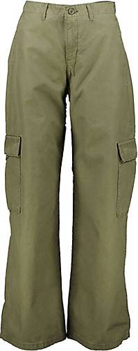 Levi's Damen Cargohose BAGGY CARGO OLIVE NIGHT