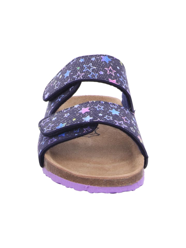 Be Mega Bio-Pantolette in blau günstig kaufen