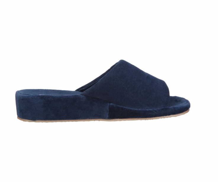 WESTLAND Hausschuhe blau Bologna marine