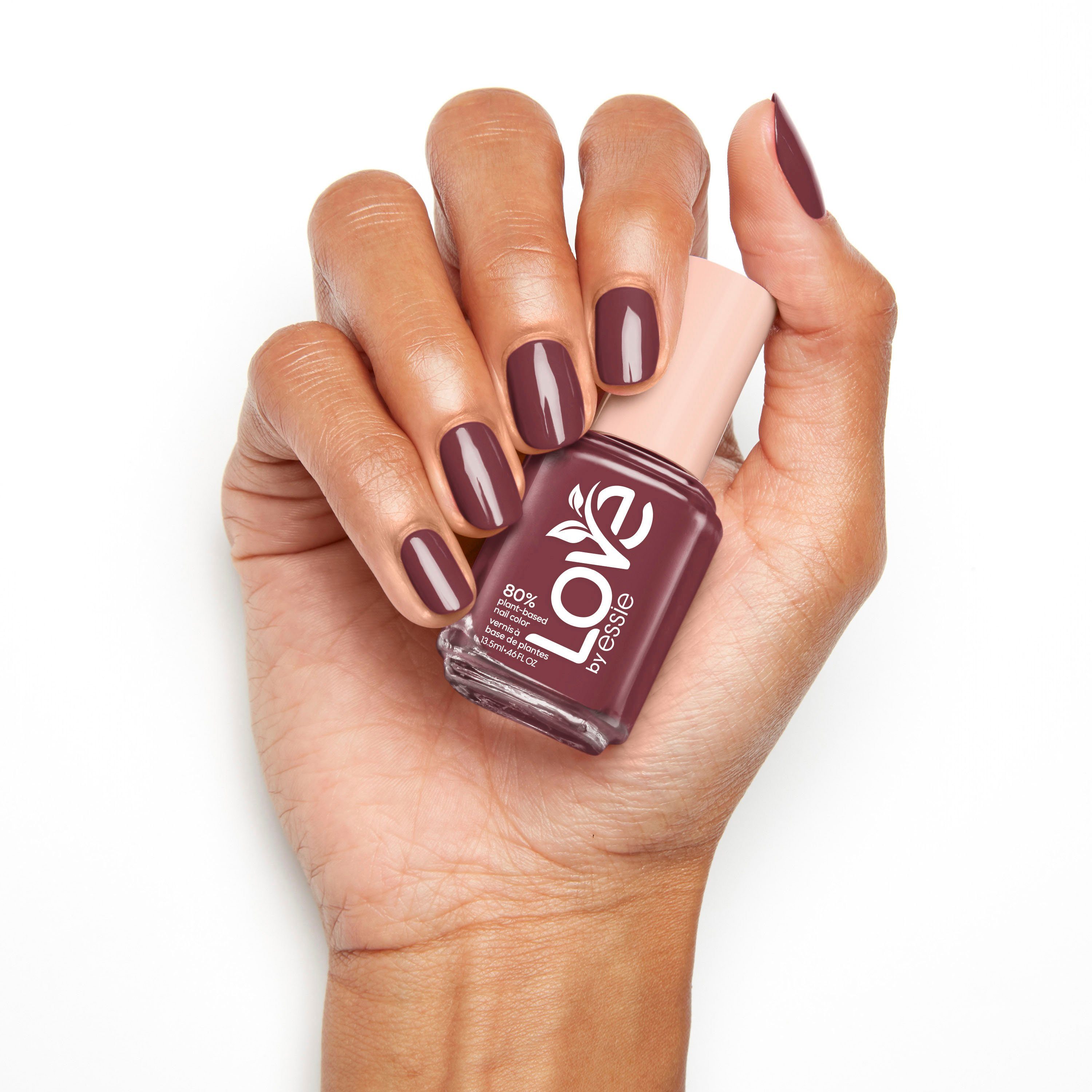 essie Nagellack Love, 80% pflanzenbasierte, natürliche Formel