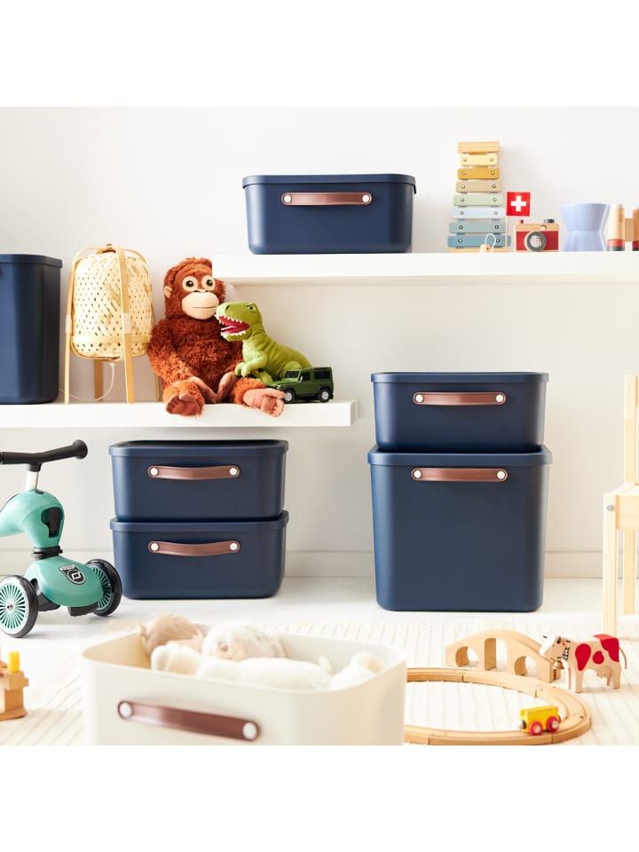 Rotho Aufbewahrungskiste 20l in Midnight blau günstig kaufen onesize