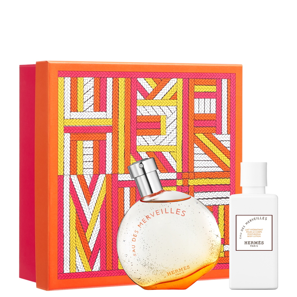 HERMÈS Coffret Eau des Merveilles, Eau de Toilette, 50 ml + 40 ml Coffret