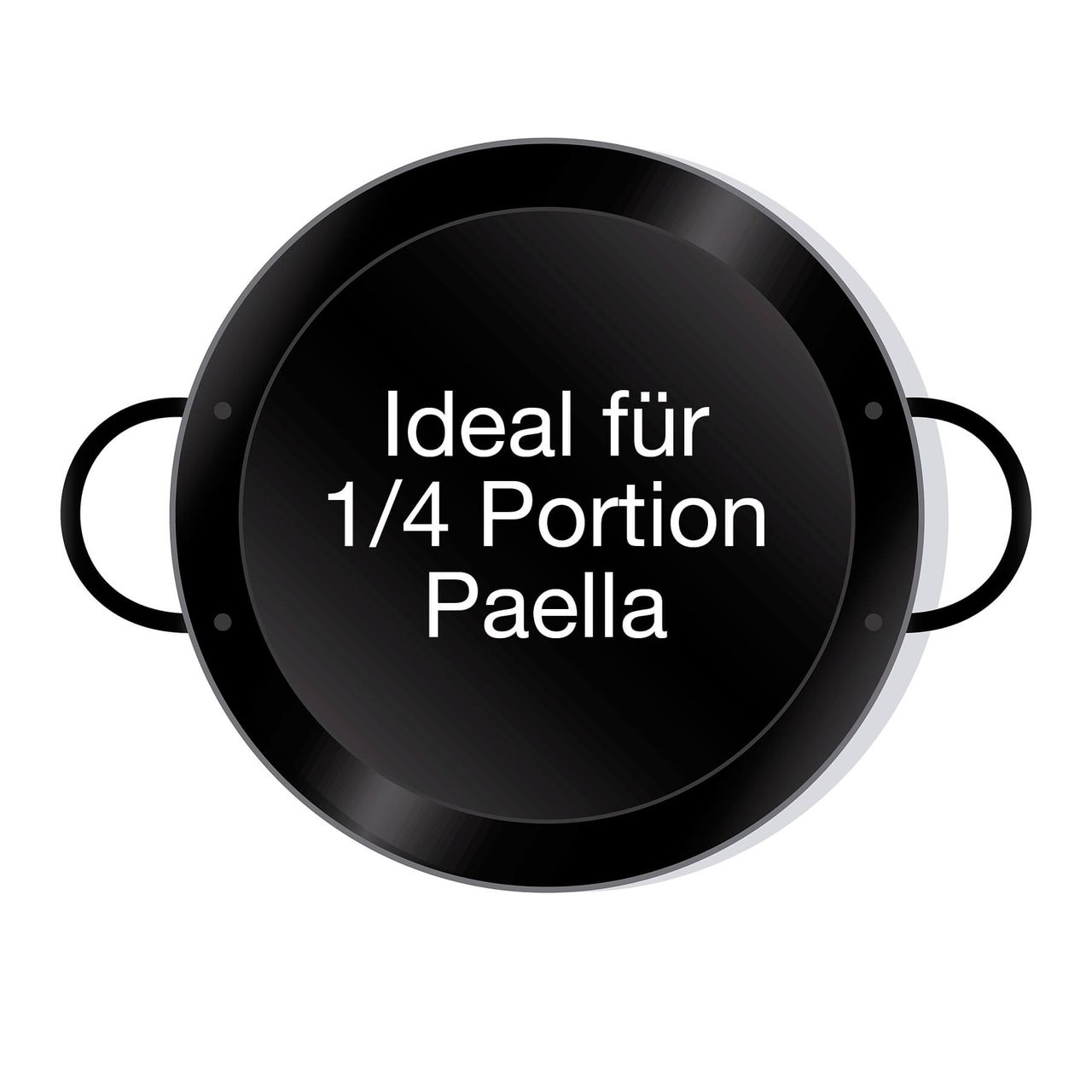 PaellaWorld International Paella World Original spanische Paella Pfanne Typ Valenciana - emailliert, 15,0 cm Durchmesser