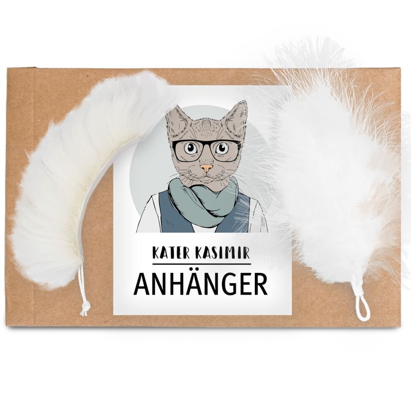 Kater Kasimir Katzenangel mit Federn zu TOP-Preisen