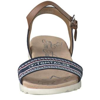 Tom Tailor Sandale in blau