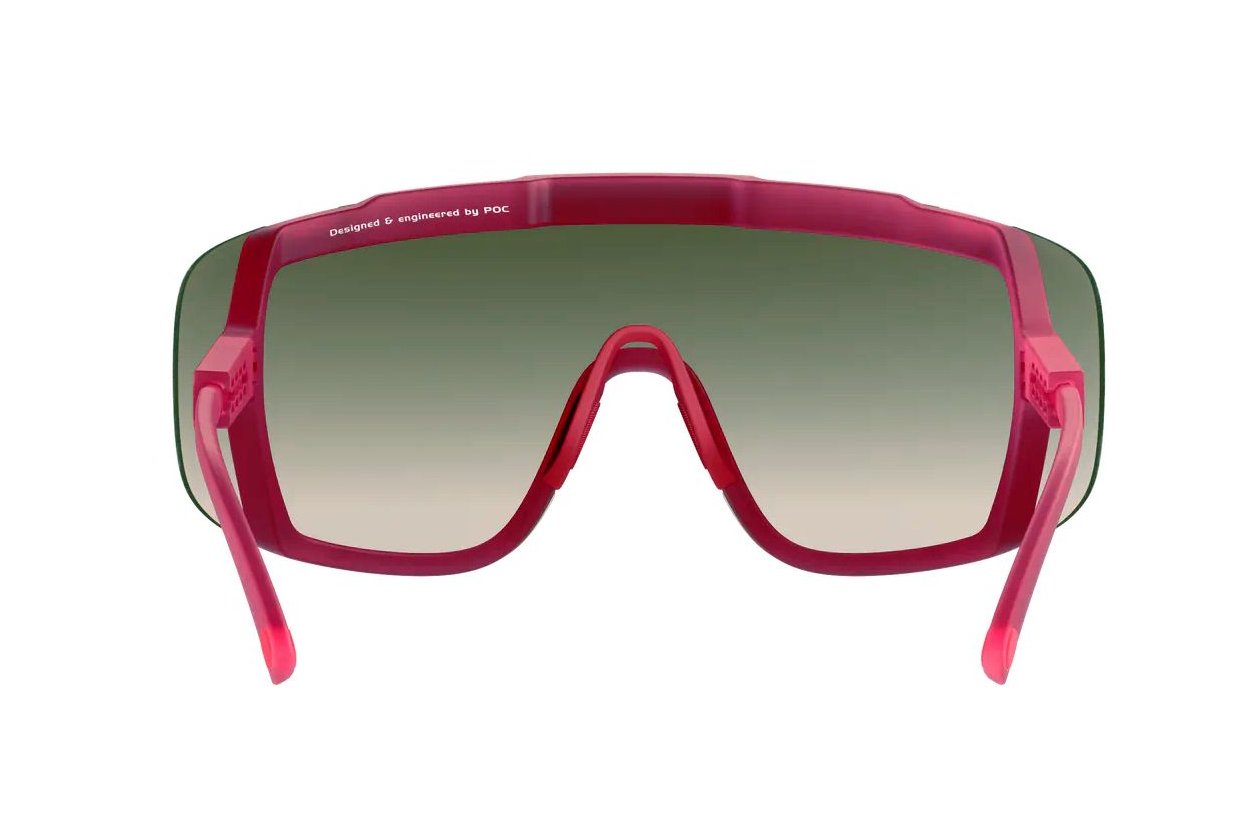POC Devour - Actinium Pink Translucent/Brown/Silver Mirror