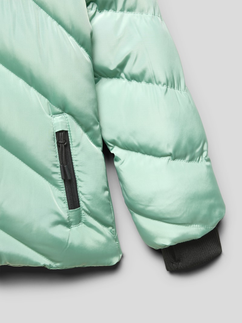 Steppjacke mit Label-Patch Modell 'Meagon' in mint