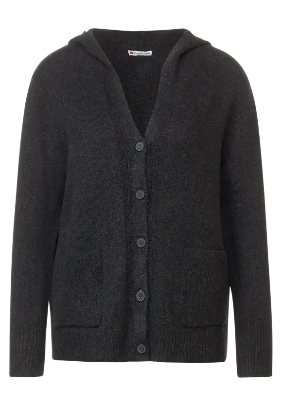 Street One Hoodie Cardigan mit Kapuze