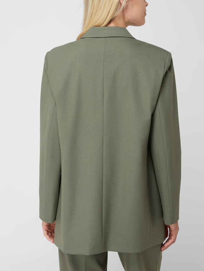 Longblazer mit Reverskragen - Ana Johnson X P&C in khaki